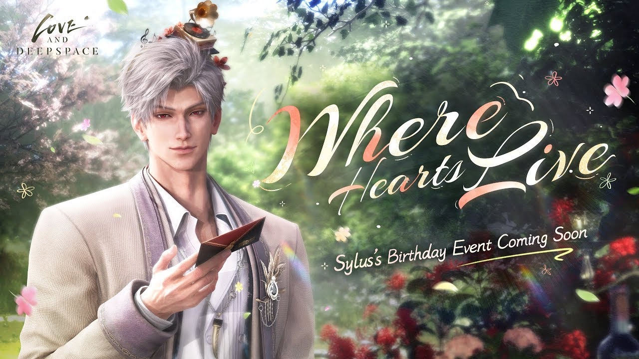 Sylus 2025 Birthday - Where Hearts Live -  Limited 5 star - Love and deepspace