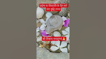 प्रदोष ये महाशिवरात्रि के दिन करें वंशवृद्धि अचूक उपाय #pradeepmishraji #shortsyoutube #shorstviral