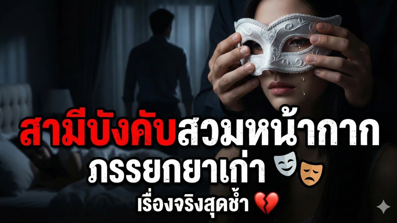 สามีบังคับสวมหน้ากากภรรยาเก่า 🎭 เพื่อปลุกอารมณ์ทุกคืน | เรื่องจริงสุดช้ำ