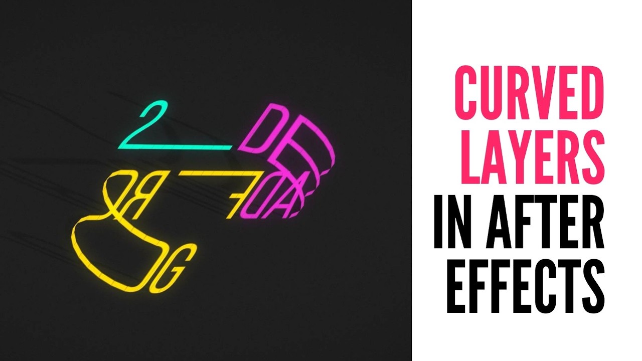 How to Create Curved Layers in After Effects