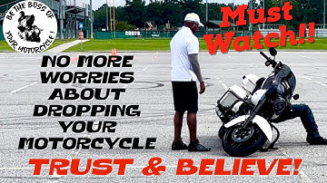 Practice This Exercise To Avoid Dropping Your Motorcycle At Slow Speeds - This Is A MUST WATCH!!!