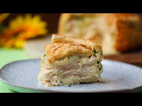 Chicken Cordon Bleu Shooters Sandwich Recipe