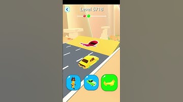 Shape shifting2 game level #5718   hyper casual game #shapeshifting  #gameplay #gaming #shortvideo