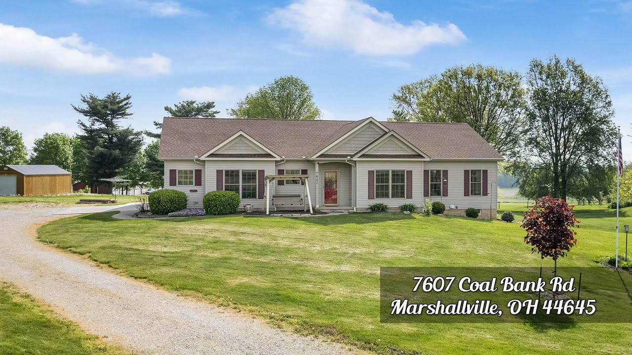 7607 Coal Bank Rd Marshallville, OH 44645 YouTube