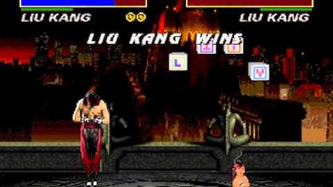 Ultimate Mortal Kombat 3 - SNES - Liu Kang - Babality