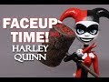 Faceup Time! Harley Quinn Monster High OOAK Custom Doll