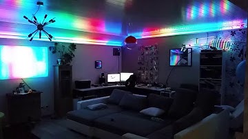 Dlight - music reactive lightorgan led strips 2812 2811 2813 raspberry pi esp8266 esp32 arduino
