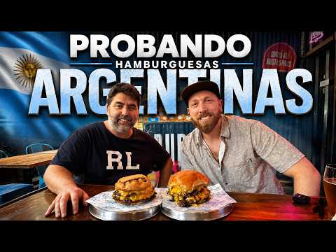 Are they better than the Chilean ones? Tasting burgers in Argentina 🇦🇷 LCDB on Tour Part 1 | Slucook