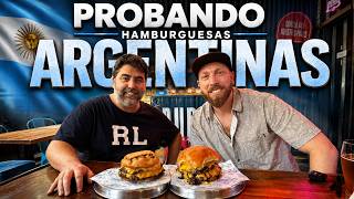¿Son mejores que las chilenas? Probando hamburguesas en Argentina 🇦🇷  LCDB on Tour Parte 1 | Slucook