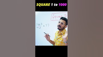 2-Second Square Trick 🔥 Square Any Number in Seconds! ⚡ #shorts #motivation