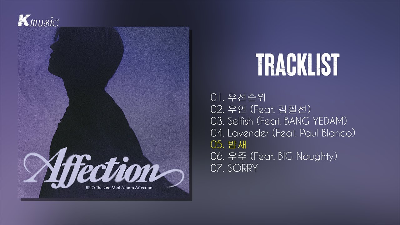 Full Album BEO    Affection