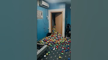 Balls in the gym VFX animation.#VFX #simulation #visualeffects #realPmartin #3D #Blender