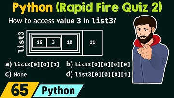 Python Programming - Rapid Fire Quiz 2
