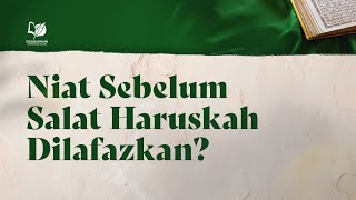 Must the Intention Before Prayer Be Spoken Aloud?