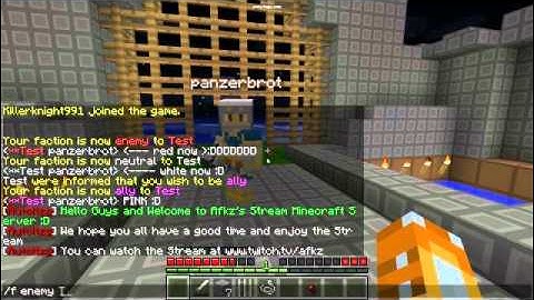 Minecraft Faction Tutorial (Afkz Server)