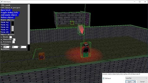 DirectX12 game from scratch in C++ (Trying to "finish" the basic level editor functionality)