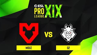 MOUZ проти G2 | Мапа 3 Nuke | ESL Pro League Season 19