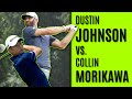 GOLF: Dustin Johnson Vs. Colin Morikawa | Slow Motion Swing Analysis