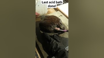 Turtle skull prep is done! now to edit all that footage 😄 #fossil #prep #science