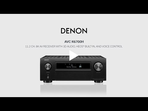 Denon - Introducing the AVC-X6700H AV Amplifier