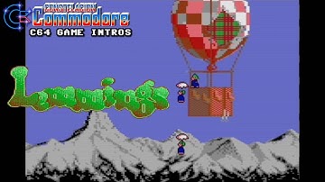 C64 Game Intro: Lemmings (DMA Design/Psygnosis,1993)
