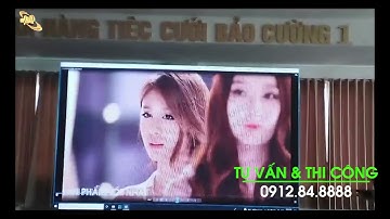 Nhà Hàng Tiệc Cưới Bảo Cường - Quảng Trị | DQ lắp đặt dự án màn hình LED P3.076 tại phòng tiệc thứ 4