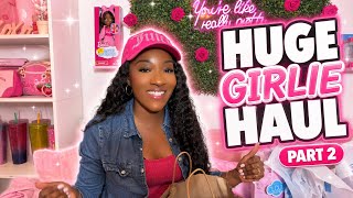 Huge Girlie Haul pt2