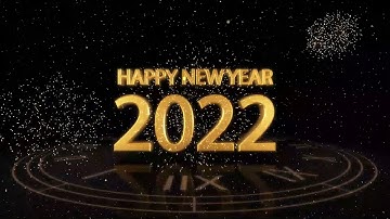 New Year Countdown 2022 3D