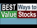 Top 4 Ways to Value Communication Services Stocks