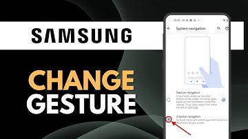 How To Change Gestures To Navigation Bar Buttons On ANY Samsung Phone