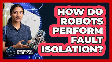 How Do Robots Perform Fault Isolation?