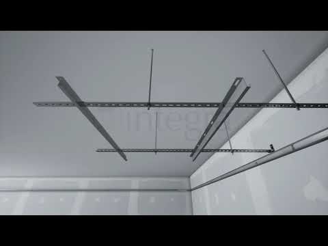 Wideo: Metalowy sufit w szafie: opis projektu, technologia instalacji