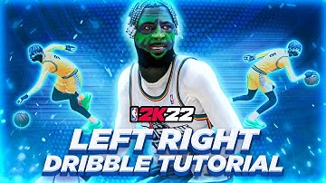 HOW TO DRIBBLE AFTER PATCH NBA 2K22! *HANDCAM* TUTORIAL ON NEW LEFT RIGHT DRIBBLE!