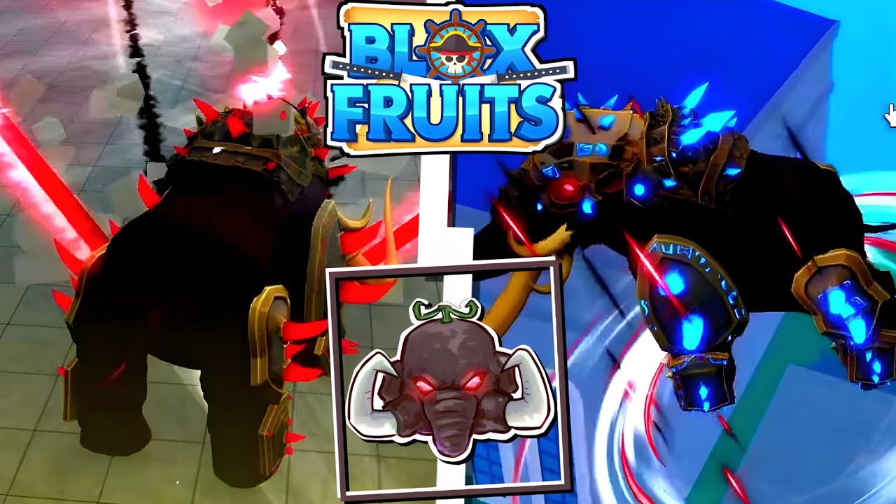showcase transformação do mamute blox fruits update atualização