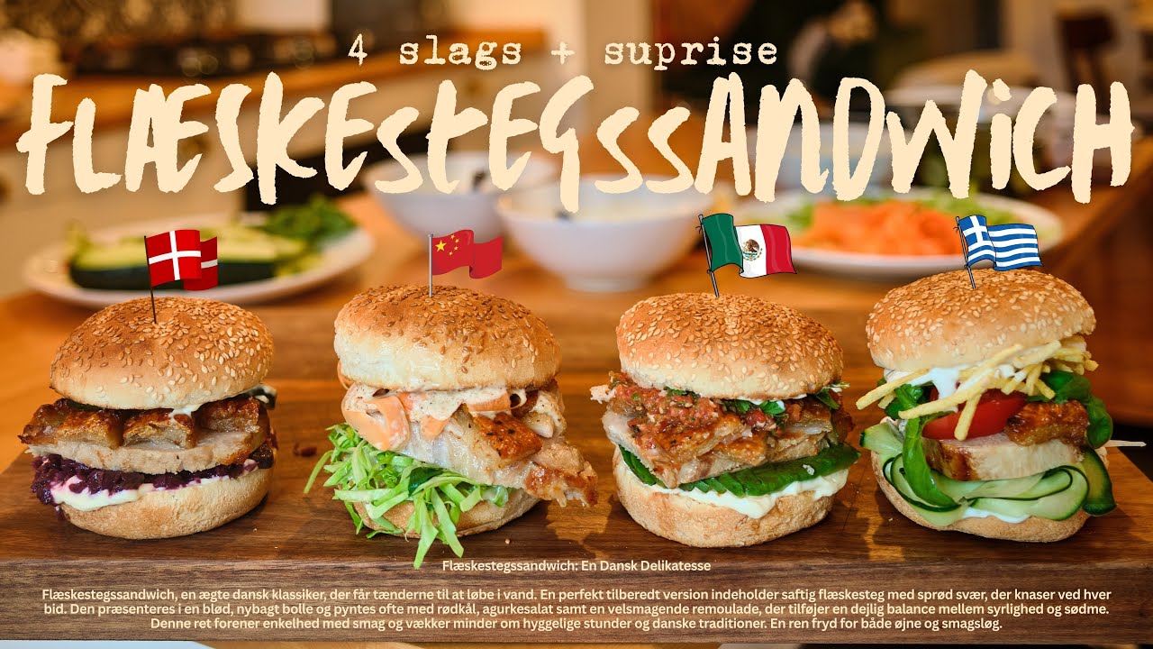 annonce | Jeg laver 4 slags Flæskestegssandwichs af mine rester fra julenmiddagen