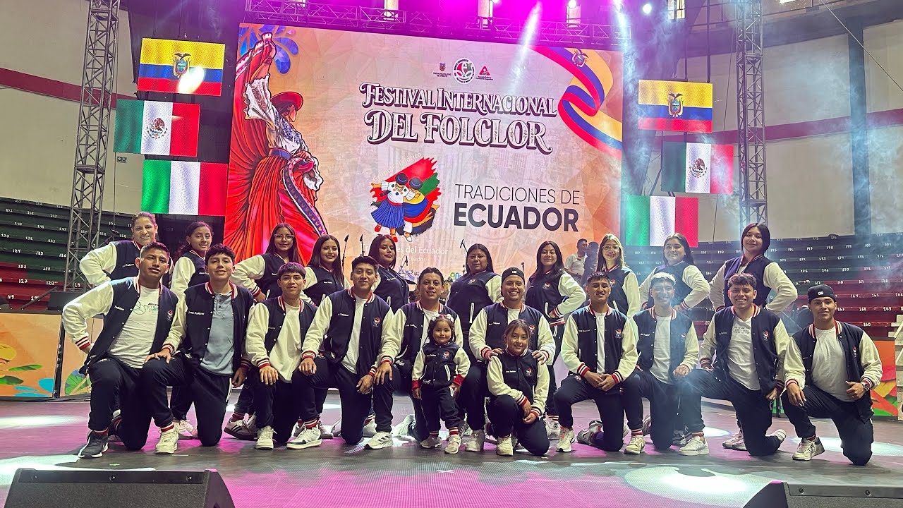 Grupo Folclórico Tradiciones del Ecuador 🇪🇨      F.F.F. 🌸🍎 Festival Internacional del Folclor 🕺🏽💃