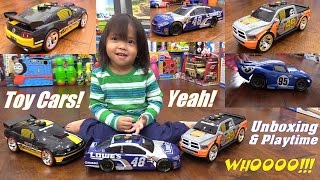 Children's TOY CARS: Ford Mustang GT, Disney Lightning McQueen, Pick-Up Truck and More!
