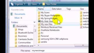 M8(10) How to save a MSPaint file/your drawing