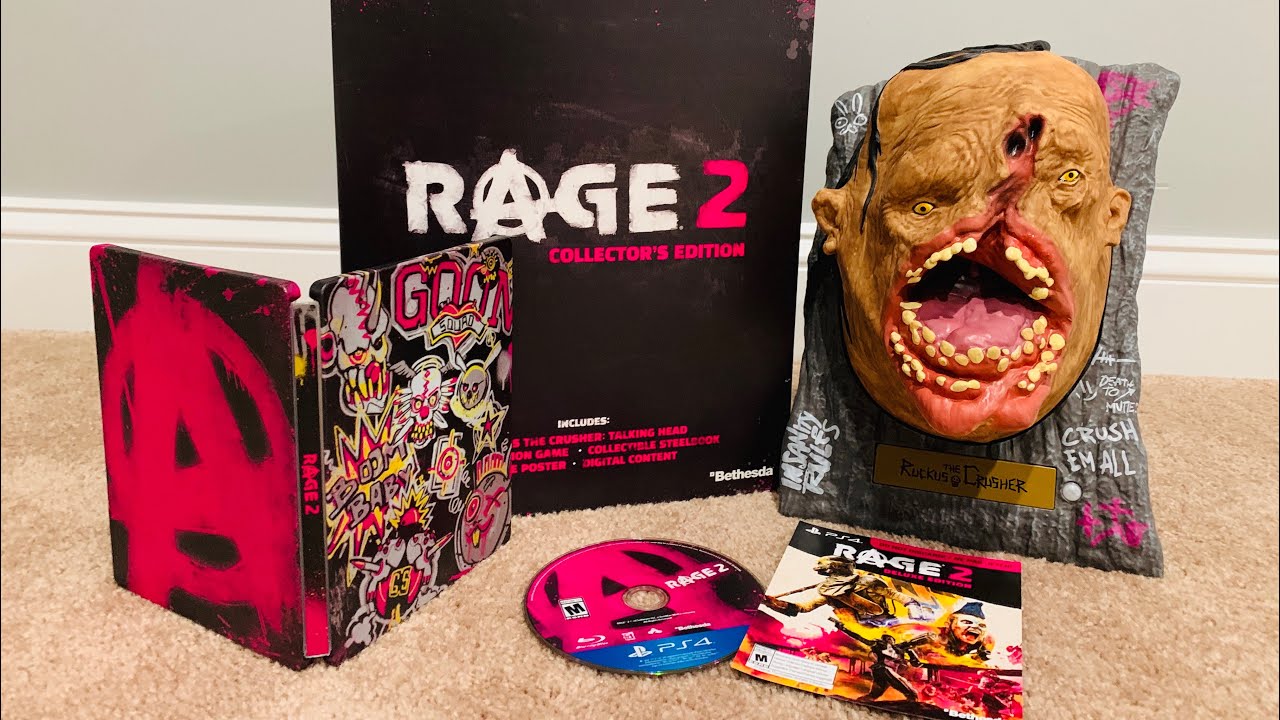 Rage 2 Collector Edition Unboxing Youtube