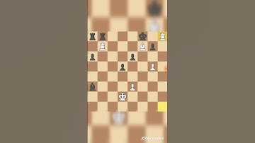 Caro-Kann Defense, Exchange Variation. #chess #board #opening #fork #carokann #defense #shorts