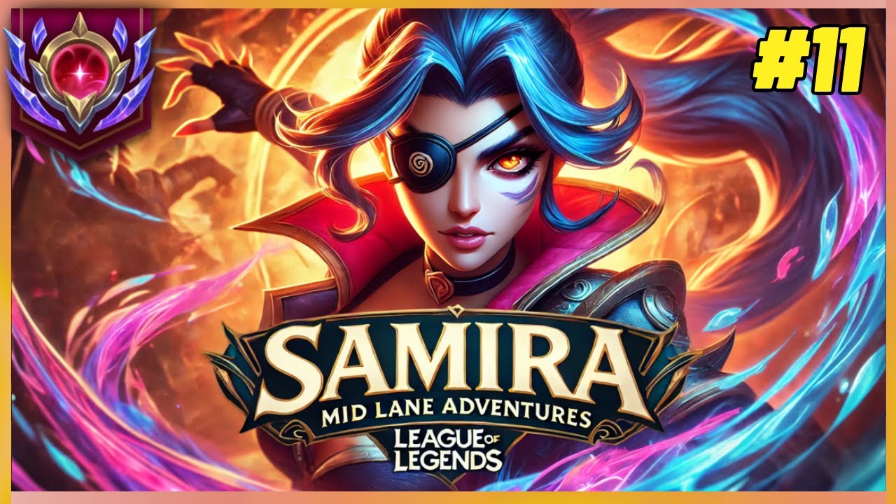Samira Mid Lane Adventures #11 | Samira V Jayce FULL GAME with commentary - League Of Legends