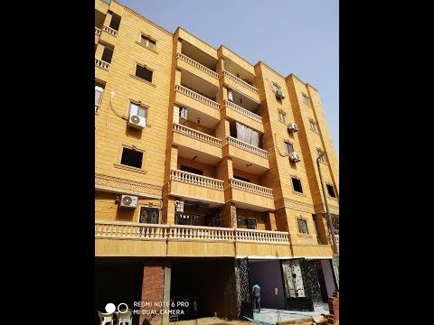 شقه ارضى بجنينه للبيع فى حدائق الاهرام طوب احمر