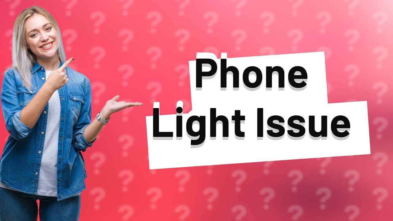 Why Does My Phone Keep Blinking A Red Light YouTube