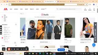 How to Scrape T-Shirt Data from Myntra using Minexa.ai