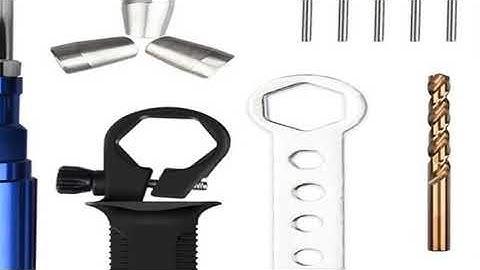 Electric rivet gun 2.4mm-4.8mm core pull riveting conversion head wireless riveting tool  with 3 twi