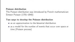 Poisson distribution introduction Net Worth