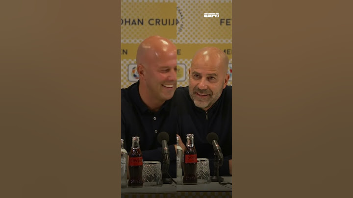 ARNE SLOT & PETER BOSZ dollen over JOSÉ MOURINHO 😜