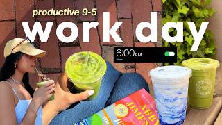 9-5 Work Day in My 20s | realistic work life balance and productive vlog