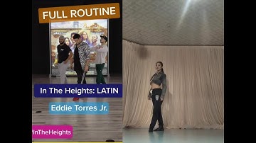 Salsa｜In the heights movie｜#eddietorres