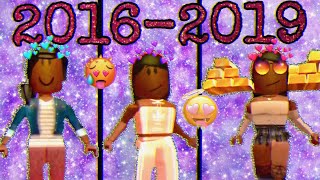 💖My Roblox Avatar Evolution! 2016-2019💖